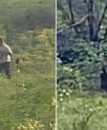 Köpeğe dakikalarca şiddet uyguladı! Çevredekilerin tepkilerine de aldırış etmedi