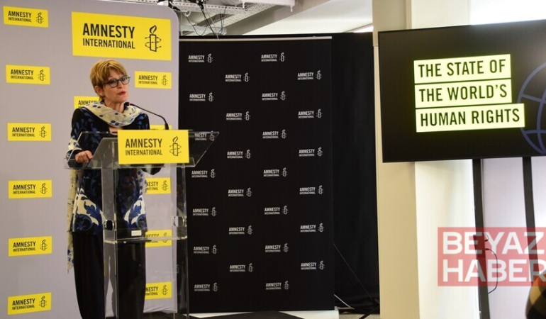 Af Örgütü Genel Sekreteri Callamard, bazı ülkelerin insan haklarının temellerini sarstığını belirtti