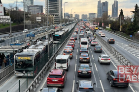 İstanbul'da akşam saatlerinde trafik yoğunluğu yüzde 87'ye yükseldi