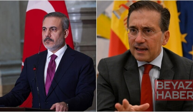 Dışişleri Bakanı Fidan, İspanyol mevkidaşıyla Küresel Sumud Filosu'na yasa dışı müdahaleyi görüştü