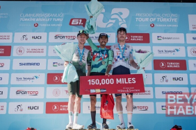 61. Cumhurbaşkanlığı Türkiye Bisiklet Turu'nun üçüncü etabını Sosa kazandı