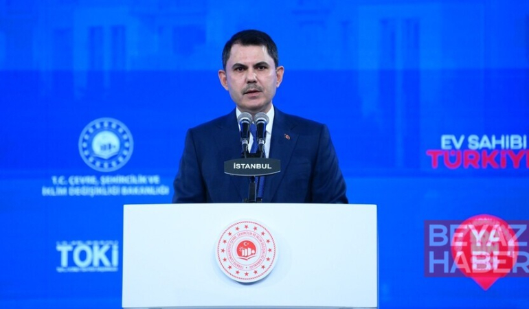 Bakan Kurum:  500 bin sosyal konut, bu çağın kararan vicdanına bir meydan okumadır