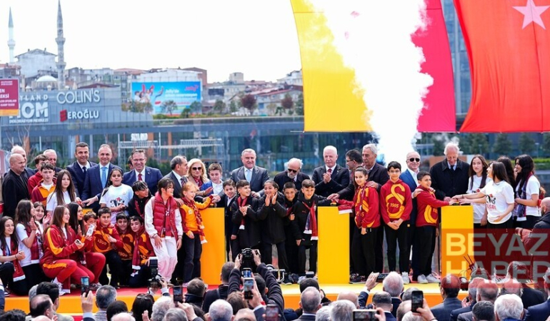 Galatasaray Kulübünün hayata geçireceği Aslantepe Vadisi projesinin temeli atıldı