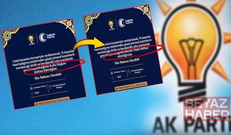 AKP ilçe başkanlığı FETÖ'nün kullandığı sözlerle halka çağrı yaptı!