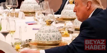 Şi masada kalktığı anda Trump, Şi'nin defterini karıştırdı