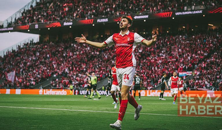 Demir Ege attı, Braga sahasında kazandı