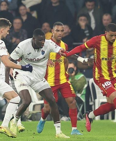 Trabzonspor ile Göztepe ligde 32’nci randevuda