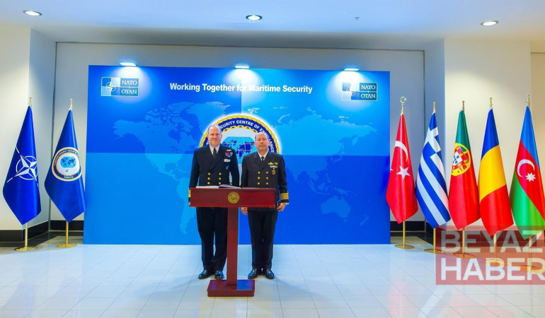 NATO Müttefik Deniz Komutanı Koramiral Pedre, Deniz Güvenliği Mükemmeliyet Merkezini ziyaret etti