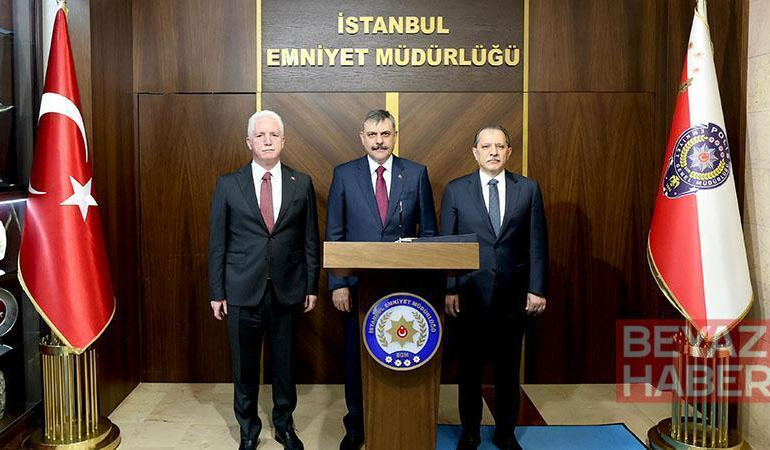 Bakan Çiftçi, İstanbul Emniyet Müdürlüğünü ziyaret etti