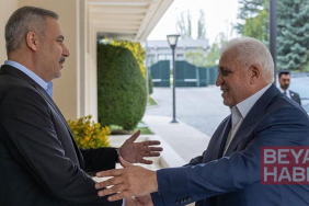 Bakan Fidan, Haşdi Şabi Komisyonu Başkanı el-Feyyad ile bir araya geldi