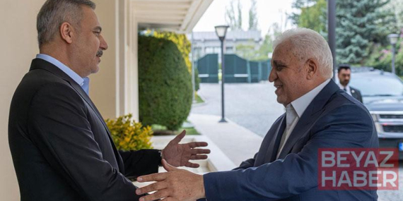 Bakan Fidan, Haşdi Şabi Komisyonu Başkanı el-Feyyad ile bir araya geldi