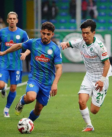 Çaykur Rizespor- TÜMOSAN Konyaspor: 3-2