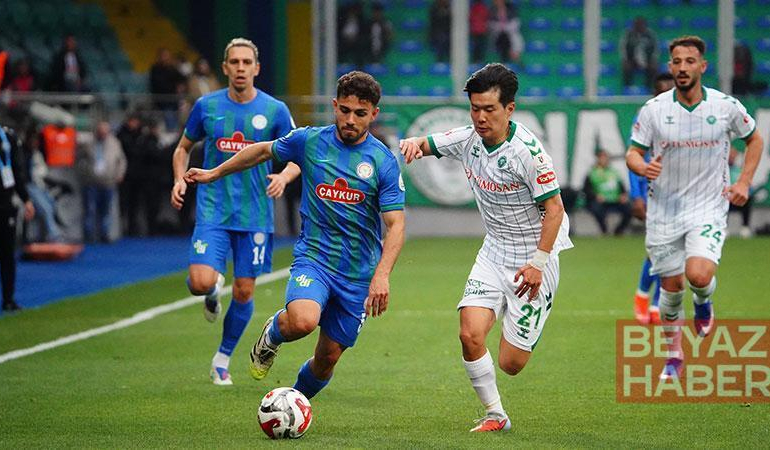 Çaykur Rizespor- TÜMOSAN Konyaspor: 3-2
