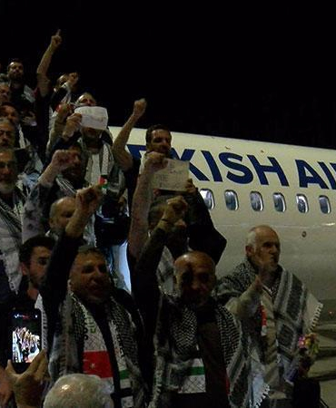Sumud Filosu aktivistleri İstanbul