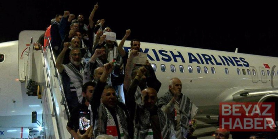 Sumud Filosu aktivistleri İstanbul