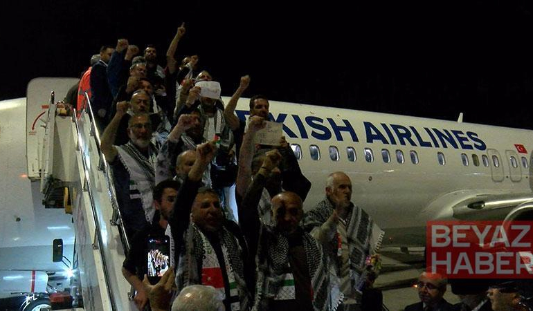 Sumud Filosu aktivistleri İstanbul