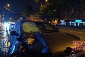 Alkollü sürücünün kullandığı otomobilin çarptığı yaya ağır yaralandı