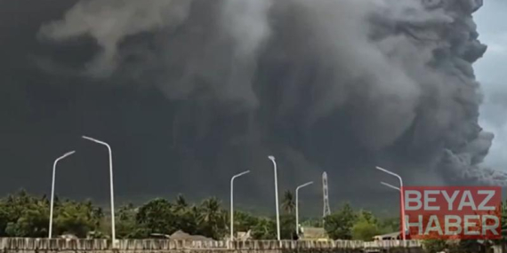 Mayon Yanardağı’nda patlama