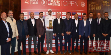 Turkish Airlines Open’da şampiyon İsveçli Lindberg