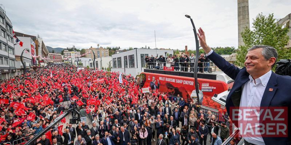 Özgür Özel: Artık seçim istiyoruz, sandık istiyoruz