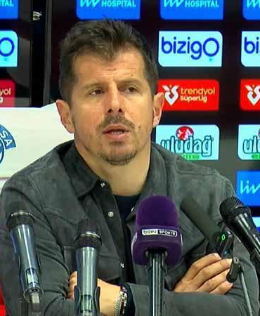 Emre Belözoğlu: Oyunda üstün taraf bizdik