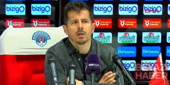 Emre Belözoğlu: Oyunda üstün taraf bizdik