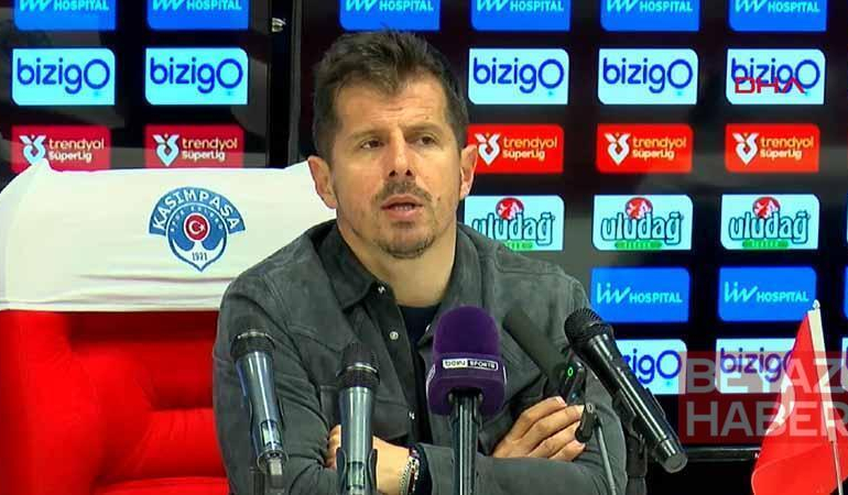 Emre Belözoğlu: Oyunda üstün taraf bizdik