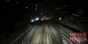 Kar yağışı nedeniyle bazı yollar büyük tonajlı araçların geçişine kapatıldı