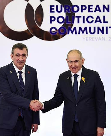 Cumhurbaşkanı Yardımcısı Cevdet Yılmaz, Ermenistan’da