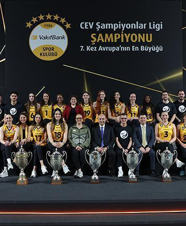 CEV Şampiyonlar Ligi şampiyonu VakıfBank için medya günü düzenlendi