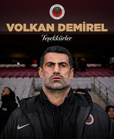 Gençlerbirliği’nde Volkan Demirel dönemi sona erdi