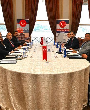 Emniyet Genel Müdürü Fidan, İNTERPOL Genel Sekreteri Urquiza ile görüştü