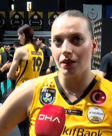 Cansu Özbay: Bu kupayı 7’nci kez evimize getirmek bizim için çok anlamlı