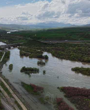 Okul Sporları Rafting Türkiye Şampiyonası öncesinde Murat Nehri’ndeki hazırlıklar tamamlandı