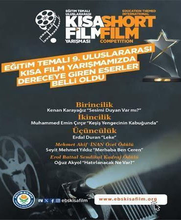 Eğitim temalı 9’uncu Uluslararası Kısa Film Yarışması sonuçları açıklandı