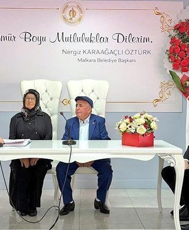 Huzurevinde tanışan çift, hayatlarını birleştirdi