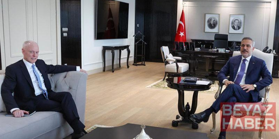Bakan Fidan, Kanada Başbakanı Kıdemli Danışmanı Morrison’u kabul etti