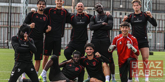 Samsunspor deplasmanda oynayacakları RAMS Başakşehir maçına hazırlanıyor
