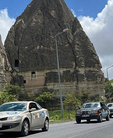 Doğu-Batı Dostluk ve İpek Yolu Rallisi Kapadokya