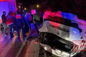 Kütahya’da otomobil takla attı: 4 yaralı