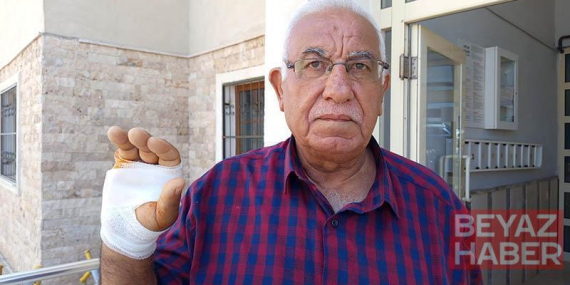 Komşusunun ısırdığı parmağı ampute edildi