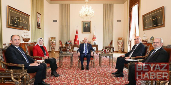 Kurtulmuş, Çocuk Hakları Alt Komisyonu üyelerini kabul etti
