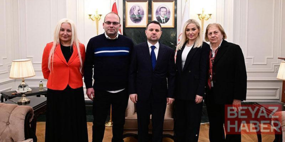 Bakan Gürlek, Çağla Tuğaltay’ın ailesini kabul etti