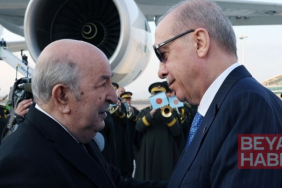 Cumhurbaşkanı Erdoğan, Cezayirli mevkidaşı Tebbun'u havalimanında karşıladı