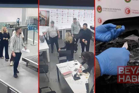 İstanbul Havalimanı’nda 19 kilogram uyuşturucuyla yakalanan 2 İngiliz yolcu kamerada