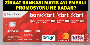 MAYIS AYI ZİRAAT EMEKLİ PROMOSYONU: 2026 Mayıs Ayı Ziraat Bankası Emekli Promosyon Ödemesi Kaç TL? Nasıl Başvuru Yapılır?