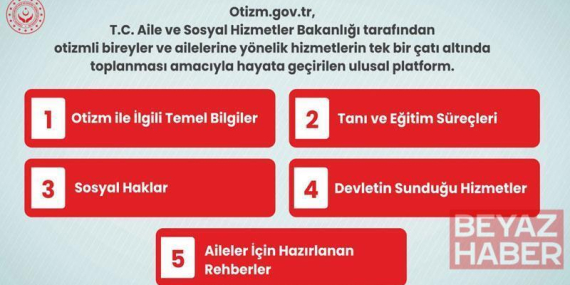 Otizmli bireyler ve aileleri için