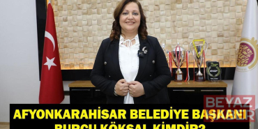 BURCU KÖKSAL KİMDİR? Afyonkarahisar Belediye Başkanı Burcu Köksal Ak Parti'ye Mi Geçti? Afyonkarahisar Belediyesi Hangi Partide?