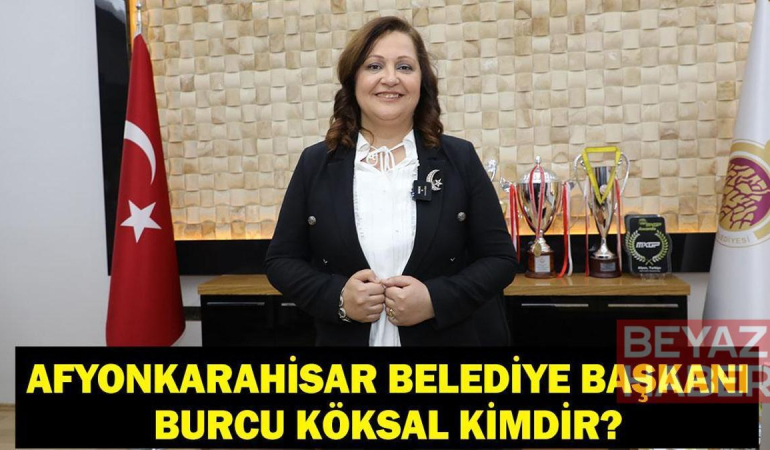 BURCU KÖKSAL KİMDİR? Afyonkarahisar Belediye Başkanı Burcu Köksal Ak Parti'ye Mi Geçti? Afyonkarahisar Belediyesi Hangi Partide?