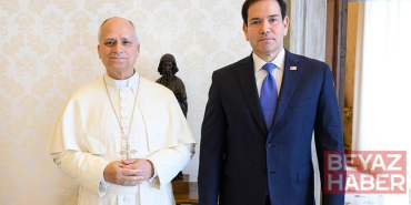Papa 14’üncü Leo, ABD Dışişleri Bakanı Rubio ile görüştü